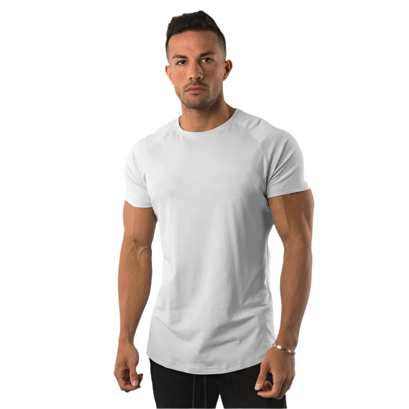 Fitness T-Shirt aus Baumwolle