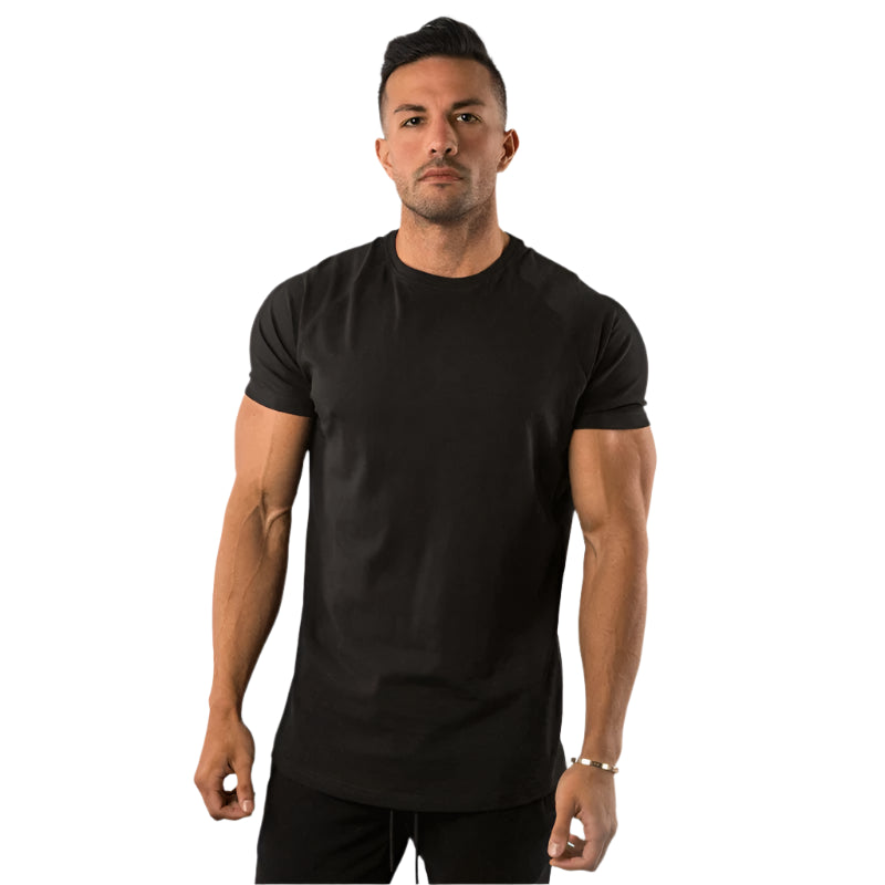 Fitness T-Shirt aus Baumwolle