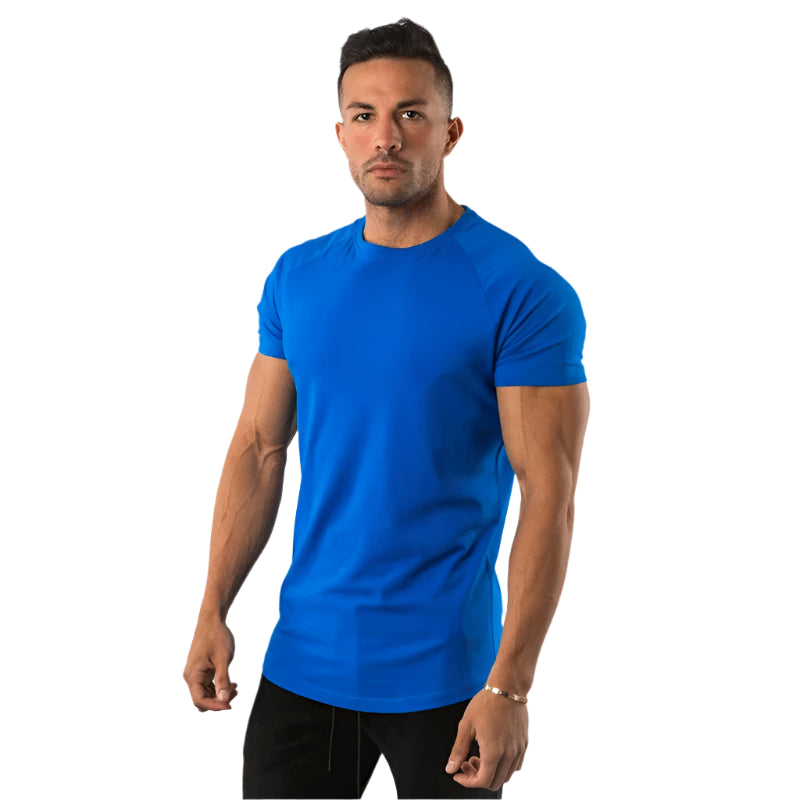 Fitness T-Shirt aus Baumwolle